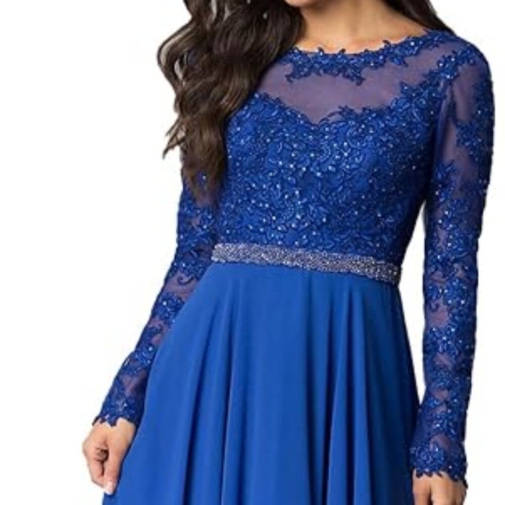 Formal Chiffon Sleeveless A Line Halter Long Maxi Party Evening Dress Skirt